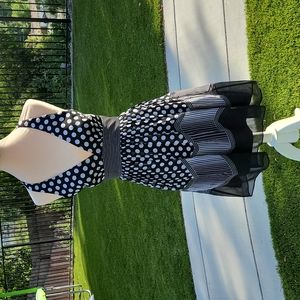 BCBGMAXAZRIA Silk Halter Dress - Size 0